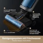 dreame H14 Pro Nass- & Trockensauger, 18.000 Pa, 180° Lie-Flat Design, 60 °C Selbstreinigung, 5 Min Trocknung, App-Steuerung, Doppelrotationsbürste – Bild 3