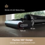 Dreame H14 Dual 5-in-1 Nass- & Trockensauger, 18.000 Pa, 180° Lie-Flat, 60 °C Selbstreinigung & 5-Min Trocknung, GlideWheel, Anti-Tangle Schaber, LED-Bürstenkopf – Bild 12