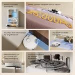 Dreame L10s Ultra Gen 3 Kit Saugroboter mit Wischfunktion, 25.000 Pa, ausfahrbare Bürste & Mopp, All-in-One-Dockingstation, App & Sprachsteuerung, Weiß – Bild 2