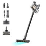 dreame R30 Kabelloser Akku-Staubsauger, 22.000 Pa / 190 AW, EdgeReach Seitenbürste, 90 Min Laufzeit, Anti-Tangle, Staubbeleuchtung, 99,9 % Filterung