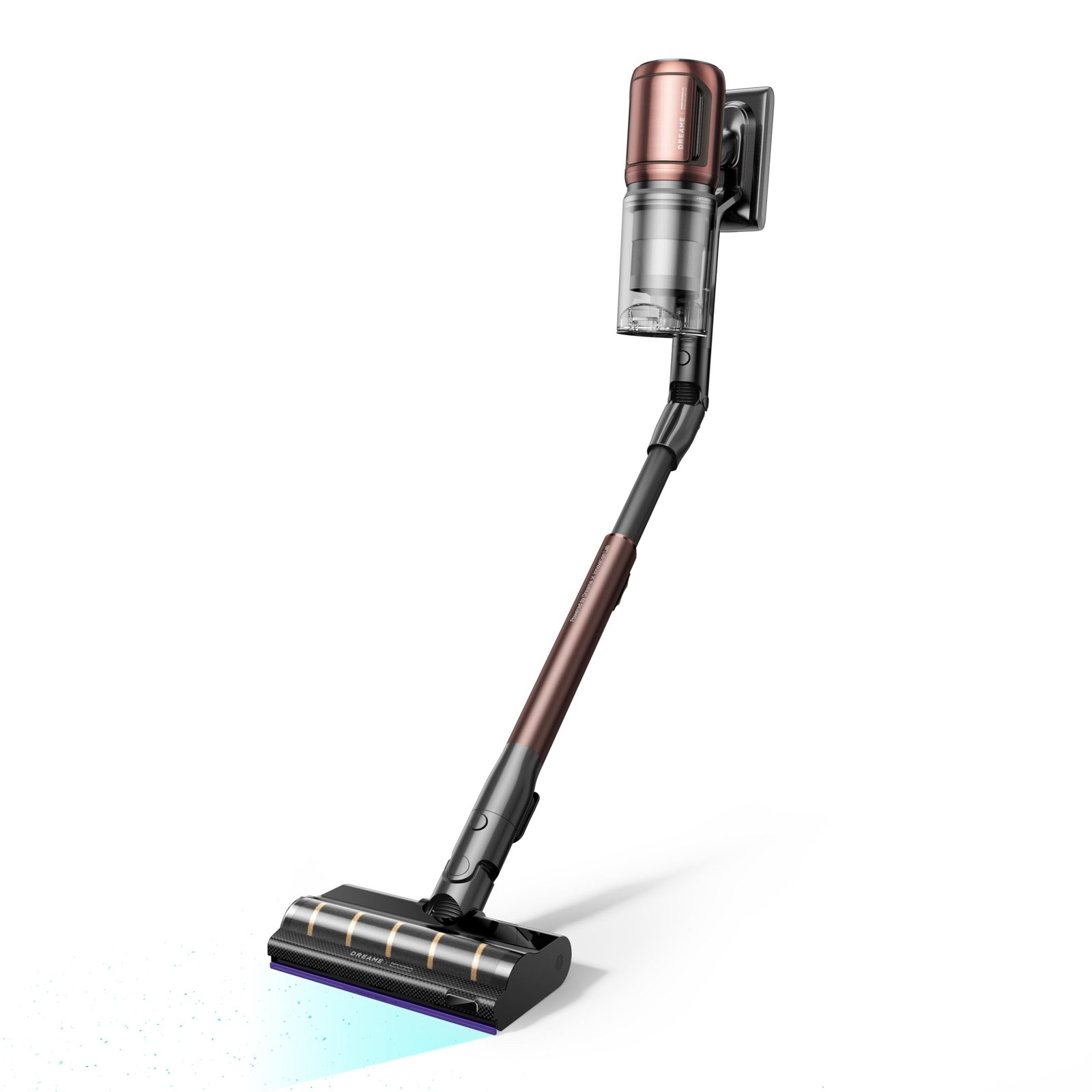 61VguQ4YJmL dreame V30 Kabelloser Staubsauger 330AW / 30.000Pa, 0 mm Kantenreinigung, 90 Min Laufzeit, Anti-Verhedderung, 99,99% Filter, für Teppich & Hartboden, Schwarz – Bild 1