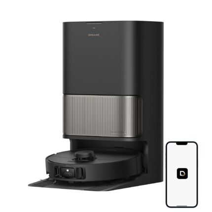 dreame L40s Pro Ultra Saugroboter mit Wischfunktion, 19.000 Pa, HyperStream DuoBrush, 75°C Moppwäsche, All-in-One PowerDock, 4 cm Schwellenüberwindung, Schwarz
