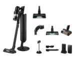 Samsung VS90F40EEK/WD Bespoke AI Jet Ultra Akku+ CompleteClean, 400W Saugkraft, 2 Akkus, All-in-One Station, Active Dual & Slim LED+, Pet Tool+, Satin Black