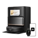 Mova P50s Ultra Saug- und Wischroboter, 24.000 Pa, StepMaster 6 cm Hindernisüberwindung, Dual-Light 3D ToF FlashPulse, Auto-Leerung, FlexMop RoboSwing, Schwarz