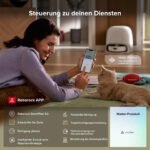 roborock Qrevo Curv 2 Flow Saug- & Wischroboter, 20.000 Pa, SpiraFlow-Wischwalze, Dual Anti-Tangle, Reactive AI & LiDAR, 75 °C Moppreinigung, All-in-One Dock – Bild 2