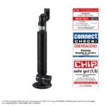 Samsung VS90F40EEK/WD Bespoke AI Jet Ultra Akku+ CompleteClean, 400W Saugkraft, 2 Akkus, All-in-One Station, Active Dual & Slim LED+, Pet Tool+, Satin Black – Bild 21