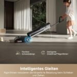 dreame H15 Pro Nass- & Trockensauger, 21.000 Pa, GapFree AI Roboterarm, Triple-Edge-Reinigung, 100 °C Bürstenwäsche, 5 Min 90 °C Trocknung, 180° Lie-Flat – Bild 8