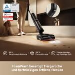 dreame H15 Pro FoamWash Nass- & Trockensauger, 23.000 Pa, gezielte Schaumreinigung, KI-Roboterarm 2.0, TangleCut 2.0, 100 °C Bürstenreinigung, 90 °C Trocknung, Schwarz – Bild 13