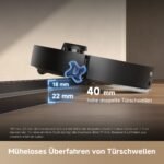 dreame L40s Pro Ultra Saugroboter mit Wischfunktion, 19.000 Pa, HyperStream DuoBrush, 75°C Moppwäsche, All-in-One PowerDock, 4 cm Schwellenüberwindung, Schwarz – Bild 6