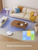 dreame L10s Pro Gen 2 Saug- und Wischroboter, 7.000 Pa Saugkraft, DuoScrub™-Wischsystem, automatische Moppanhebung 7 mm, Ultraschall-Teppicherkennung, ideal für Tierhaare – Bild 4