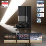 dreame L40s Pro Ultra Saugroboter mit Wischfunktion, 19.000 Pa, HyperStream DuoBrush, 75°C Moppwäsche, All-in-One PowerDock, 4 cm Schwellenüberwindung, Schwarz – Bild 10