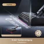 dreame V30 Kabelloser Staubsauger 330AW / 30.000Pa, 0 mm Kantenreinigung, 90 Min Laufzeit, Anti-Verhedderung, 99,99% Filter, für Teppich & Hartboden, Schwarz – Bild 10