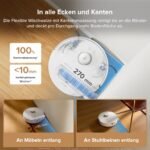 roborock Qrevo Curv 2 Flow Saug- & Wischroboter, 20.000 Pa, SpiraFlow-Wischwalze, Dual Anti-Tangle, Reactive AI & LiDAR, 75 °C Moppreinigung, All-in-One Dock – Bild 8