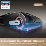 dreame H15 Pro Nass- & Trockensauger, 21.000 Pa, GapFree AI Roboterarm, Triple-Edge-Reinigung, 100 °C Bürstenwäsche, 5 Min 90 °C Trocknung, 180° Lie-Flat – Bild 13