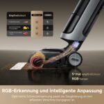 dreame H15 Pro Heat Nass- & Trockensauger, 22.000 Pa, 85 °C Heißwasser, GapFree AI-Roboterarm, RGB-Erkennung, 100 °C Bürstenreinigung, 5 Min 90 °C Trocknung, App-Steuerung – Bild 8
