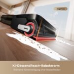 dreame H15 Mix 7-in-1 Nass- & Trockensauger, 23.000 Pa, KI-Roboterarm, 100 °C Bürstenreinigung, 5 Min 90 °C Trocknung, intelligente Dosierung, 75 Min Laufzeit, Schwarz – Bild 14