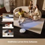 Mova P50 Pro Ultra Saugroboter mit Wischfunktion, 19.000 Pa, 75 ℃ Heißwasser-Moppwäsche, RGB AI Hinderniserkennung, LDS-Navigation, Auto-Entleerung & Nachfüllen, White – Bild 3