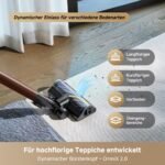 dreame V30 Kabelloser Staubsauger 330AW / 30.000Pa, 0 mm Kantenreinigung, 90 Min Laufzeit, Anti-Verhedderung, 99,99% Filter, für Teppich & Hartboden, Schwarz – Bild 9