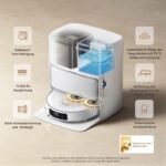 Mova P50 Pro Ultra Saugroboter mit Wischfunktion, 19.000 Pa, 75 ℃ Heißwasser-Moppwäsche, RGB AI Hinderniserkennung, LDS-Navigation, Auto-Entleerung & Nachfüllen, White – Bild 2