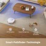 dreame L10s Pro Gen3 Saug- und Wischroboter, 13.000 Pa Vormax™, DuoScrub-System, 7 mm Moppanhebung, Ultraschall-Teppicherkennung, 5.200 mAh Akku, White – Bild 5