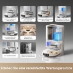 dreame L40 Ultra AE Saugroboter mit Wischfunktion, 19.000 Pa, MopExtend™, TriCut-Bürste, All-in-1-Dock mit Staubentleerung, 3D Hinderniserkennung, White – Bild 6