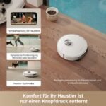 dreame L40 Ultra AE Saugroboter mit Wischfunktion, 19.000 Pa, MopExtend™, TriCut-Bürste, All-in-1-Dock mit Staubentleerung, 3D Hinderniserkennung, White – Bild 2