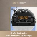 dreame D20 Pro Plus Saugroboter mit Wischfunktion, 13.000 Pa, 150 Tage Selbstentleerung, DuoBrush Anti-Verhedderung, LDS-Laser-Navigation, 5.200 mAh Akku, White – Bild 8