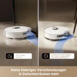 dreame L40 Ultra AE Saugroboter mit Wischfunktion, 19.000 Pa, MopExtend™, TriCut-Bürste, All-in-1-Dock mit Staubentleerung, 3D Hinderniserkennung, White – Bild 7