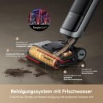 dreame H15 Pro Heat Nass- & Trockensauger, 22.000 Pa, 85 °C Heißwasser, GapFree AI-Roboterarm, RGB-Erkennung, 100 °C Bürstenreinigung, 5 Min 90 °C Trocknung, App-Steuerung – Bild 10