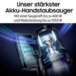 Samsung VS90F40EEM/WD Bespoke AI Jet Ultra Akku+ CompleteClean, 400W Saugkraft, 2 Akkus, All-in-One Station, Active Dual & Slim LED+, Pet Tool+, Satin Mint – Bild 17