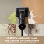 dreame H15 Pro FoamWash Nass- & Trockensauger, 23.000 Pa, gezielte Schaumreinigung, KI-Roboterarm 2.0, TangleCut 2.0, 100 °C Bürstenreinigung, 90 °C Trocknung, Schwarz – Bild 7