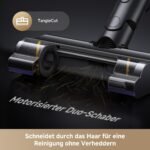 dreame V30 Kabelloser Staubsauger 330AW / 30.000Pa, 0 mm Kantenreinigung, 90 Min Laufzeit, Anti-Verhedderung, 99,99% Filter, für Teppich & Hartboden, Schwarz – Bild 8