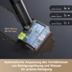 dreame H15 Pro FoamWash Nass- & Trockensauger, 23.000 Pa, gezielte Schaumreinigung, KI-Roboterarm 2.0, TangleCut 2.0, 100 °C Bürstenreinigung, 90 °C Trocknung, Schwarz – Bild 11