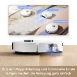 dreame L10s Ultra Gen 2 Saugroboter mit Wischfunktion, MopExtend™ RoboSwing, 10.000 Pa Vormax™, Haustiermodus, vollautomatische Basisstation, White – Bild 3