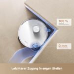 Mova P50 Pro Ultra Saugroboter mit Wischfunktion, 19.000 Pa, 75 ℃ Heißwasser-Moppwäsche, RGB AI Hinderniserkennung, LDS-Navigation, Auto-Entleerung & Nachfüllen, White – Bild 9