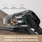 dreame Z30 Kabelloser Staubsauger 310 AW / 28.000 Pa, 90 Min Laufzeit, HEPA 14 Filter, Dust-Reveal-Technologie, Tierhaar-Tool, Multi-Oberflächen, Schwarz – Bild 7