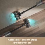 dreame Z20 Kabelloser Akku-Staubsauger, 25.000 Pa / 250 AW, 90 Min Laufzeit, HEPA H14, 99,99 % Filterung, Dust Reveal Licht, Multi-Flächen, Schwarz – Bild 9