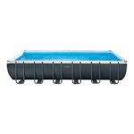 Intex 26368NP – Aufstellpool Ultra XTR Frame Rechteckig, Filterpumpe 7900 L/h, Leiter, mit Deluxe-Zubehörset, 31805 L, Stahl und PVC, Grau, 732x366x132 cm – Bild 2