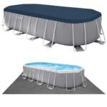 20Ft X 10Ft X 48In Prism Frame Oval Pool Set – Bild 3