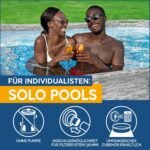 Bestway® Ersatzpool (ohne Zubehör) Power Steel Swim Vista Series Frame Pool/Aufstellbecken, 427 x 250 x 100 cm, oval, braune Rattan-Optik – Bild 9